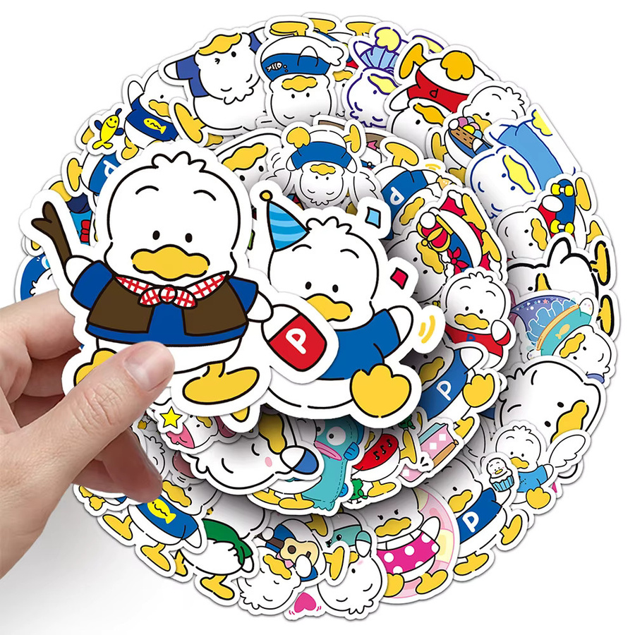 Sanrio Pekkle Graffiti-Aufkleber, Sticker, 10/30/50 Stück - Bild 2