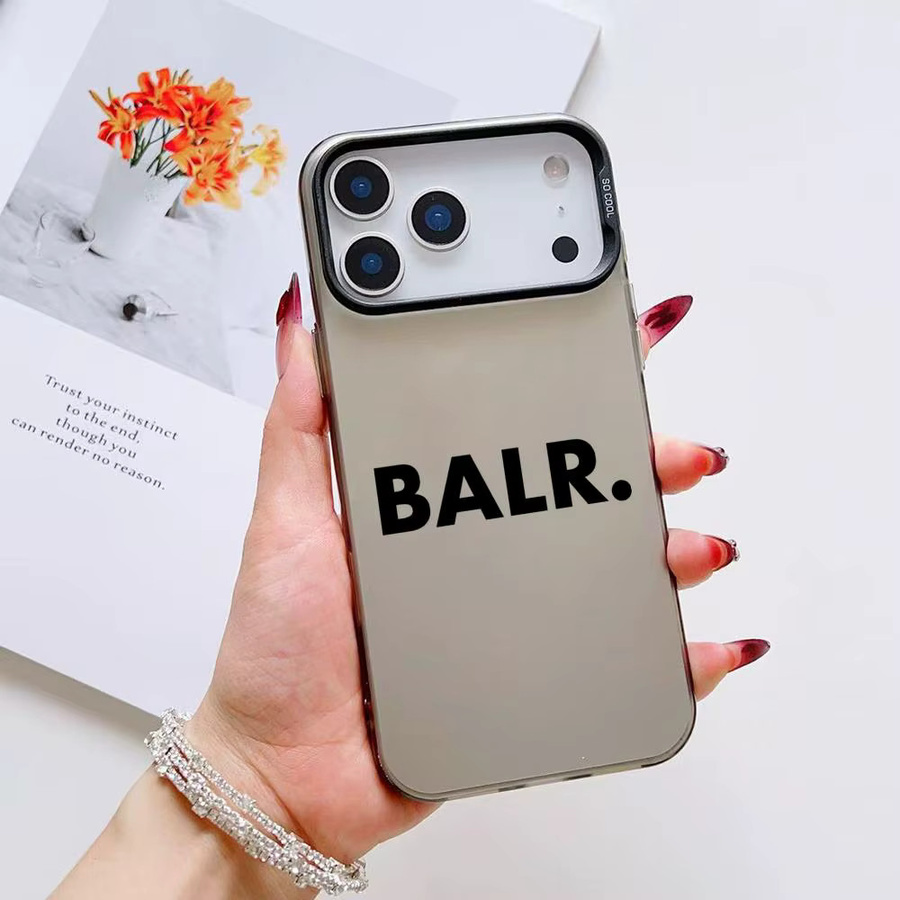 B-BALR Stoßfeste Handyhülle Matte Laser Aurora für iPhone 17 16 15 14 13 12 11 Pro Max in Multicolour - Bild 4