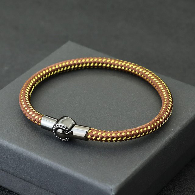 Noter Armband, Stoff, Schwarz, Herren - Bild 1