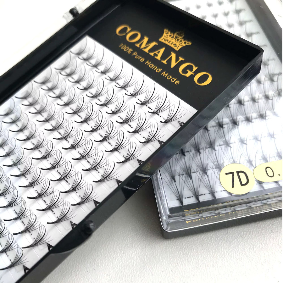 CoMango 7D Spike Lashes, Wimpernverlängerungen, schwarz, 8-15 mm - Bild 4