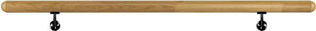 Treba Handlauf-Set H28 aus Holz in Eiche Lackiert, Rund, Durchmesser: 4,2 cm, Länge: 150 cm - Bild 1