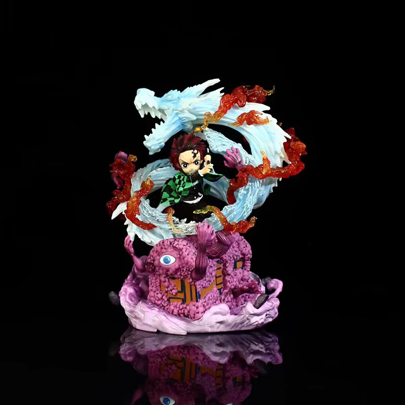 Bandai Demon Slayer Tanjiro Kamado Gydainuke Inosuke Kureha Figuren, Einzelfigur - Bild 2