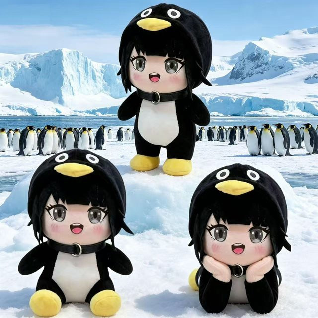 Gugugaga Kleiner Pinguin-Verwaltungsbeamter, PVC-Figur, Einzelfigur - Bild 1