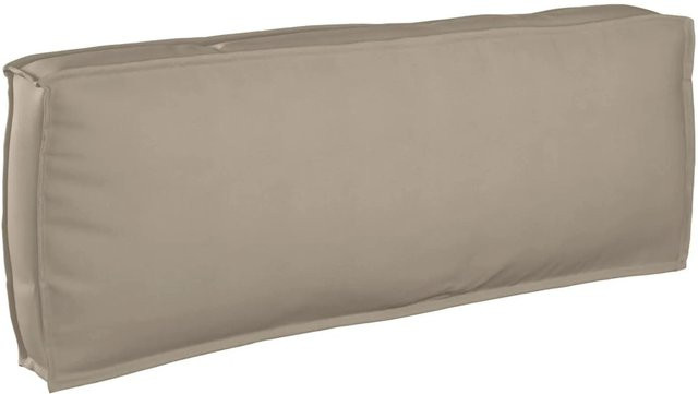 vidaXL Kissen in Taupe aus Oxford-Stoff, B/T/H: 120 x 40 x 12 cm - Bild 1