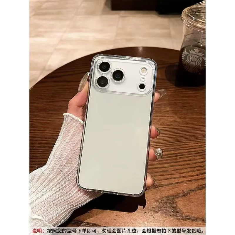 Transparente Silikon Handyhülle für iPhone 11 bis iPhone 17 Pro Max von Ricestate - Bild 3