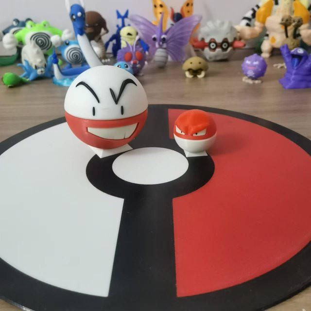 Bandai Pokémon Elektrode Voltorb, Desktop-Modell, 1:20 - Bild 1