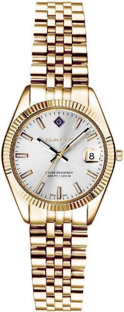 Gant Armbanduhr Sussex Mini, Quarz, Edelstahl, Silber, 28 mm, Damen - Bild 1