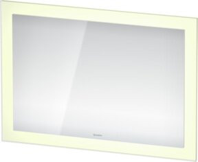 Duravit Lichtspiegel White Tulip LED dimmbar weiß B: 105 cm, H: 75 cm, T: 5 cm - Bild 1