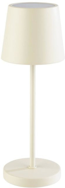 APS Akkutischleuchte MERLE MINI LED dimmbar mit Fernbedienung, weiß, B: 9 cm, T: 9 cm, H: 25 cm - Bild 1
