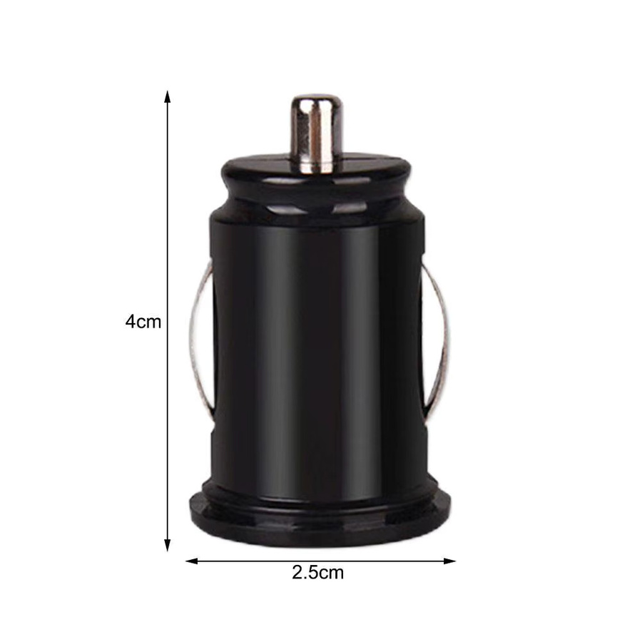 Universal Dual USB Auto Ladegerät 12V - 24V Schnelles Ladegerät für Zigarettenanzünder in Schwarz - Bild 6
