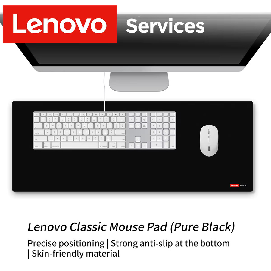 Lenovo Gaming-Mauspad E-Sports Schreibtischunterlage, schwarz - Bild 6