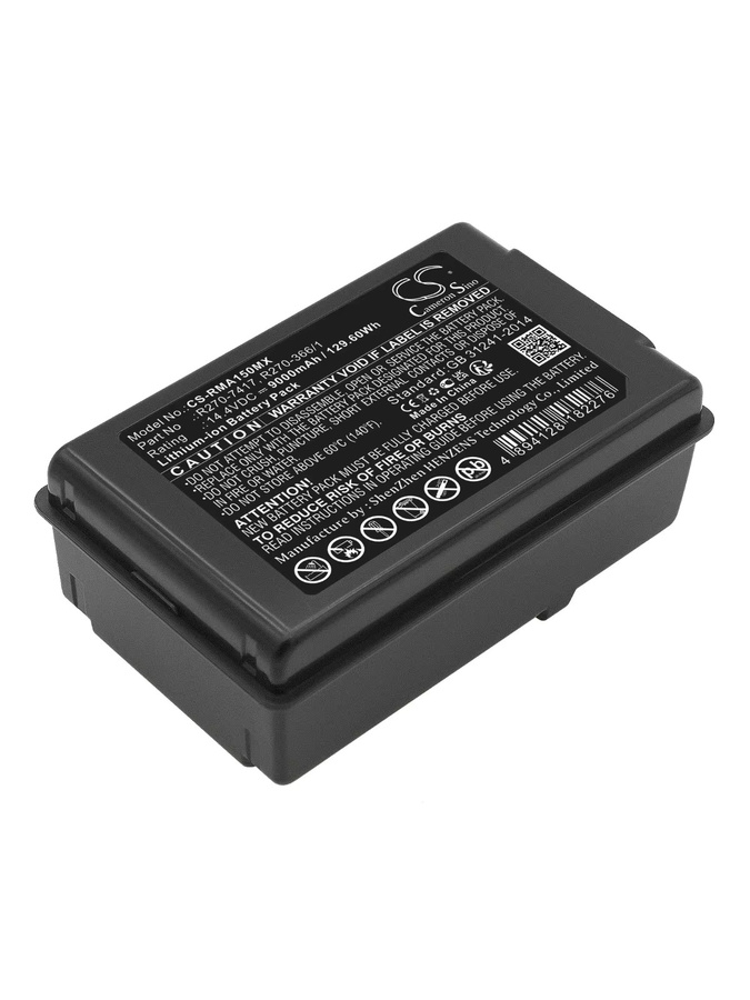 CameronSino Medical Akku für ResMed Astral 150 Beatmungsgerät, 9000 mAh, Schwarz - Bild 1