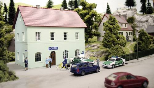 Piko H0 Polizeistation, 1:87, Bunt / Mehrfarbig - Bild 1