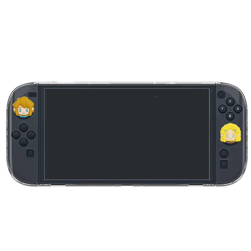 2 Stück Legend of Zelda Link Silikonkautschuk Daumengriffe für Nintendo Switch, PS5, Xbox und JoyCon Controller in Multicolour - Bild 4