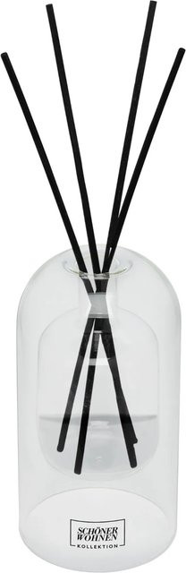 Schöner Wohnen Raumduft Lemongrass und Salbei Reed Diffuser, 130 ml, Klar - Bild 1