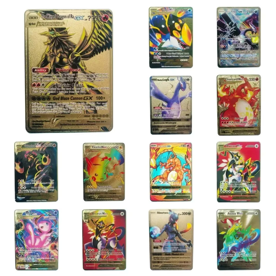 TAKARA TOMY Pokémon Karten, Gold Metall, Englisch, Set / Bundle - Bild 2