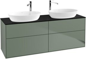 V&B Waschtischunterschrank Finion in Lackausführung, Breite: 160 cm, Tiefe: 50,1 cm - Bild 1