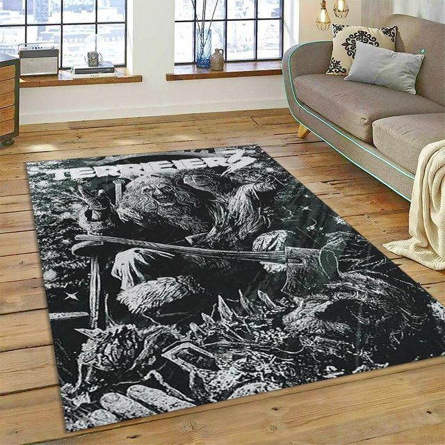 Karpetti 3D Terrifier 3 Horror Clown Teppich, Mehrfarbig, B/B: 100 x 150 cm - Bild 1