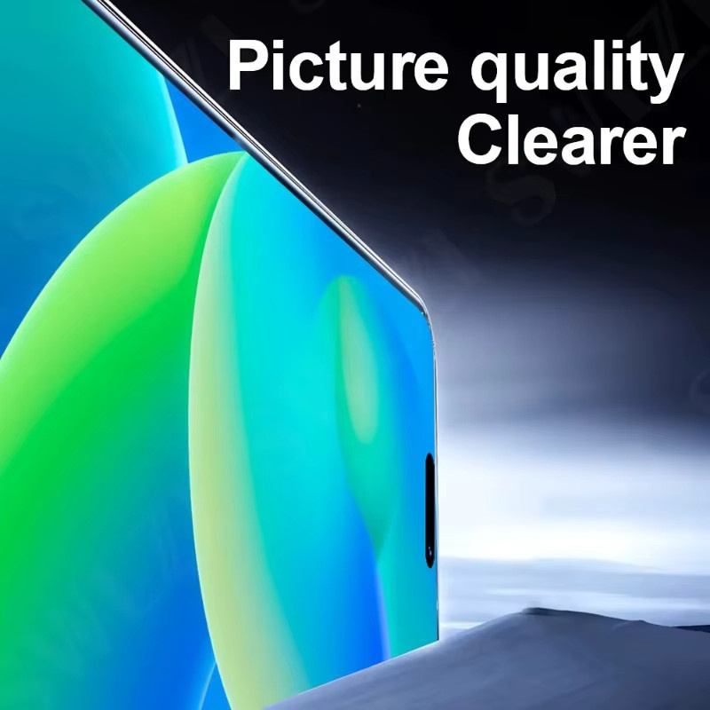 ZMZE 4-in-1 Displayschutz und Kameralinsen-Glas Set für iPhone 17 16 15 14 13 12 11 Pro Max Plus Air 16e transparent - Bild 4