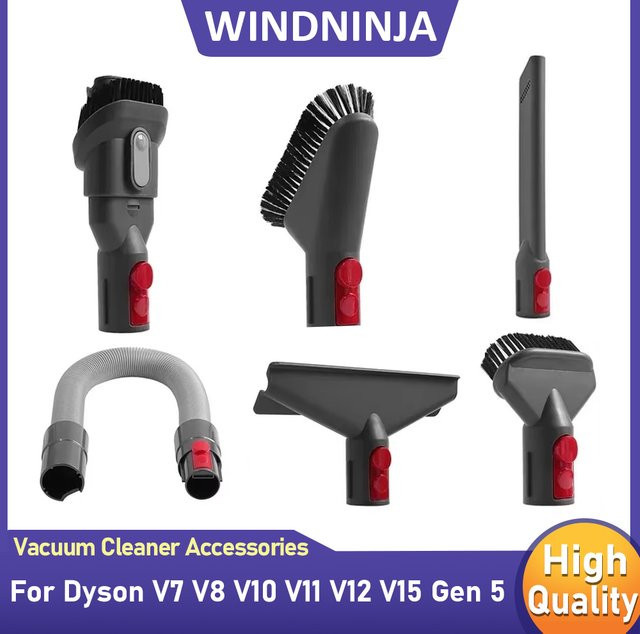Dyson Saugkopf Befestigung für V7 V8 V10 V11 V12 V15 Gen 5 Absolute Detect Cyclone Matratze Outsize in Grau - Bild 1