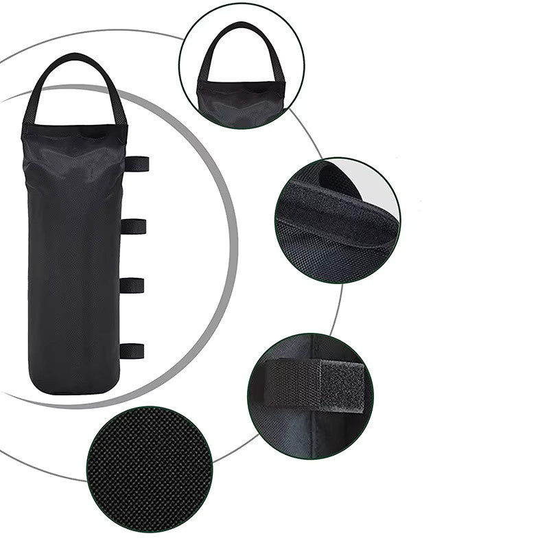 Set aus Sandgewichten für Camping Pavillons und Sonnenschirme, Schwarz - Bild 2