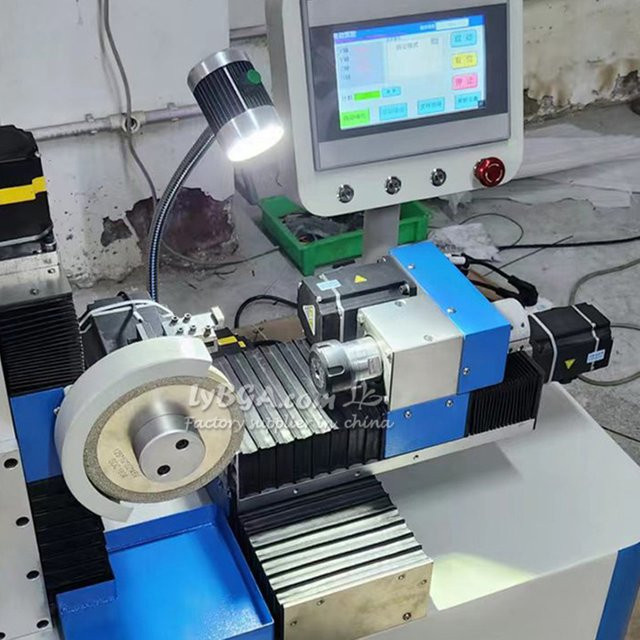 Universal Automatische Multifunktionale Metall Schneidwerkzeug Spitzer Maschine LY03-20 mit Schleif- und Neuschleif-Kit für Tischbetrieb, B/T/H: 76,0 x 42,5 x 66,5 cm - Bild 1