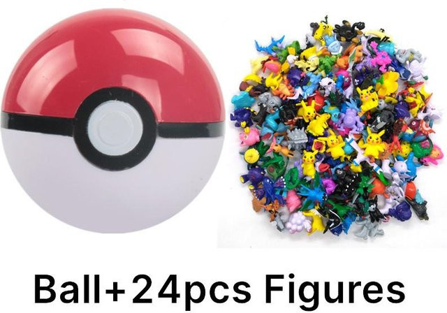 Yiran toy Pokémon Anime Action Figuren Pokeball Monster Spielzeug 6-12 Jahre - Bild 1