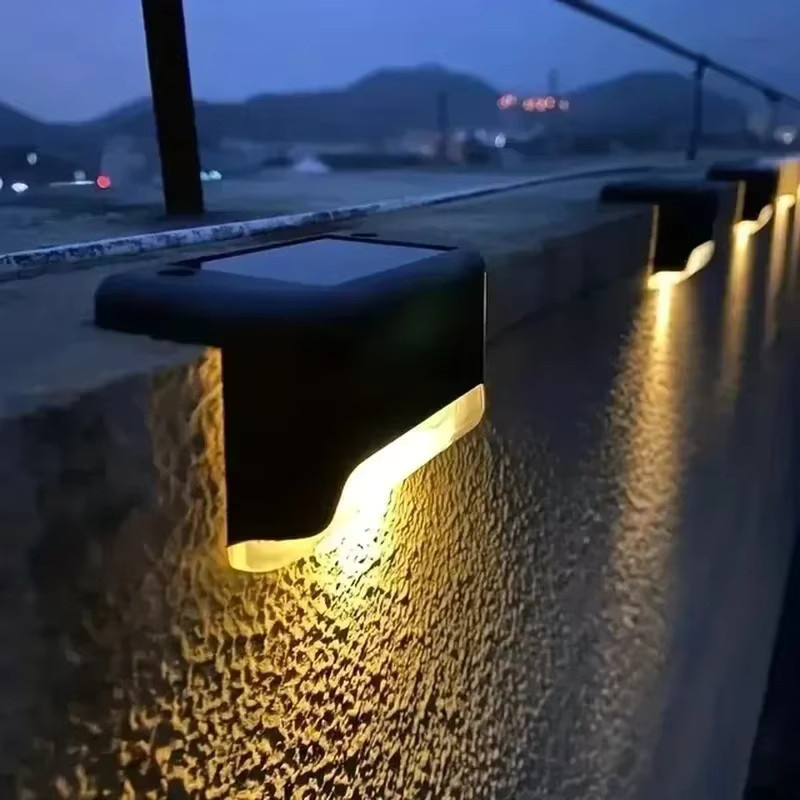 ESMARTER LED Solar Treppenlicht Wasserdicht für Garten Terrasse und Außenbereich - Bild 3