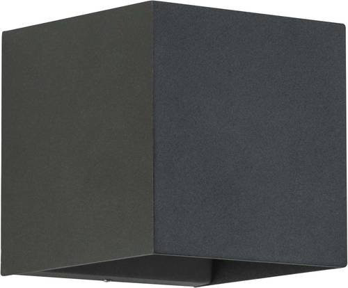 Brumberg LED-Wandleuchte Schwarz modern IP54 12 W Warmweiß - Bild 1