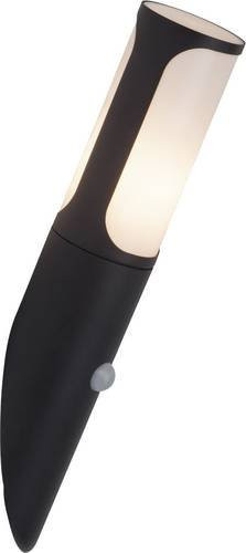 Brilliant Gap 43597/63 Außenwandleuchte mit Bewegungsmelder in Anthrazit mit E27 LED 20W - Bild 1