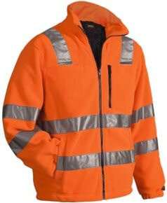 Blakläder Warnschutz-Fleecejacke Unisex in Orange, Größe: 2XL - Bild 1