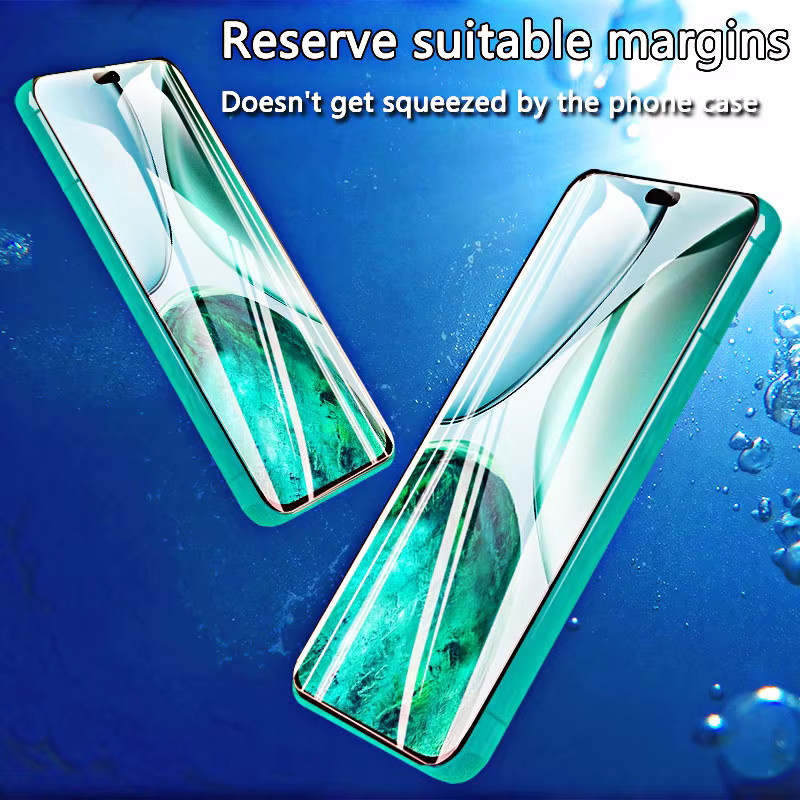Displayschutzfolie aus gehärtetem Glas für Honor X8c, X8 und 8c, 9H kratzfest und kristallklar, transparent - Bild 3