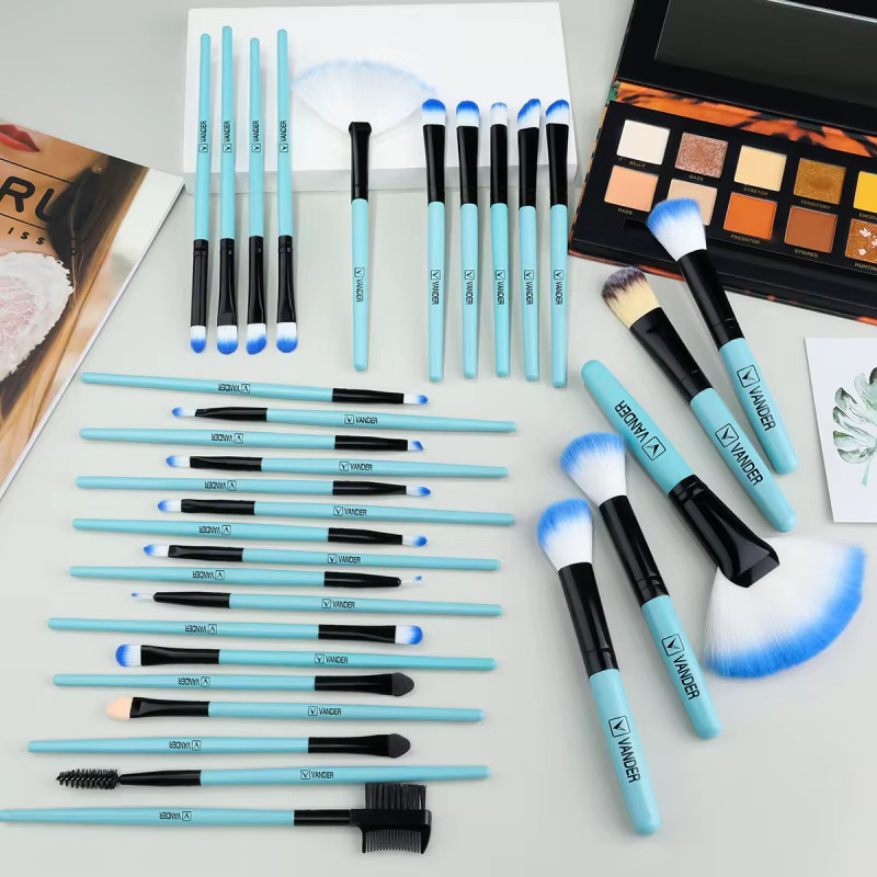 RUNTOIN Make-up-Pinsel-Set, 10-teilig, Unisex - Bild 3