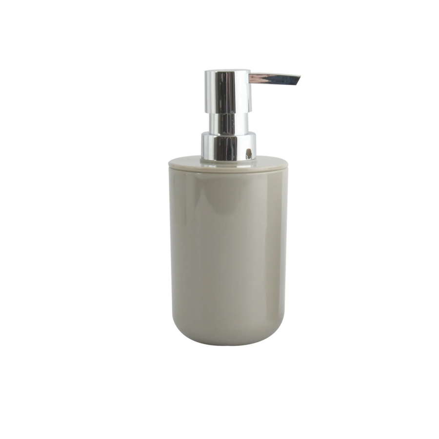 MSV Seifenspender Inagua aus Polystyrol in Taupe, Höhe: 16 cm, Durchmesser: 7,2 cm - Bild 2