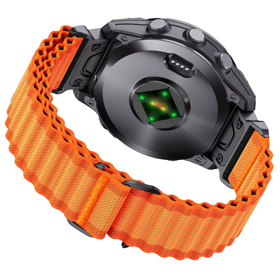 QuickFit Uhrenarmband, zweifarbiges Nylon, Unisex, Bunt - Bild 2