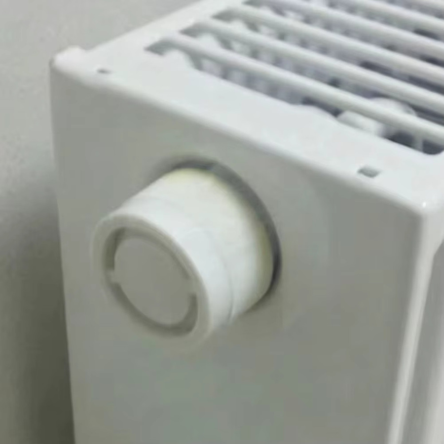 LEENKEA Heizung Einstellung Kappe Dekorationsabdeckung für Thermostatregler, Weiß, Kunststoff, M30x1,5 - Bild 2