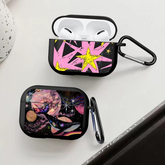 Kreative Wal-Schutzhülle für Apple AirPods 2, 3, Pro, Pro 2 und Pro 3 in Multicolour - Bild 1