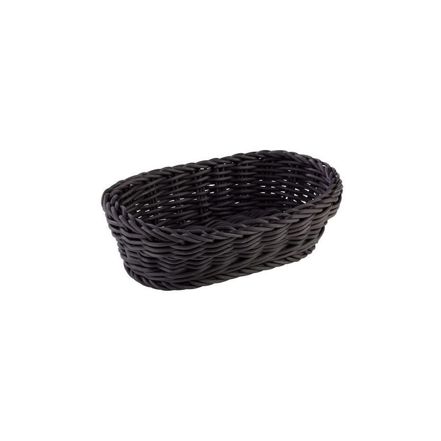 APS Korb PROFI LINE Oval Schwarz B: 12 cm, T: 19 cm, H: 6 cm - Bild 1