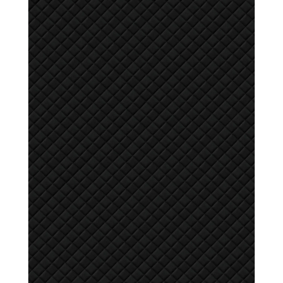 wallface Dekorpaneel ROMBO Wandpaneel in Leder-Optik Karo, Schwarz, B: 260 cm, H: 100 cm, Tiefe: 0,5 cm - Bild 2