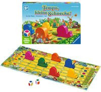 Ravensburger Meine ersten Spiele - Tempo, kleine Schnecke!, Gesellschaftsspiel aus Holz für Kleinkinder, Bunt / Mehrfarbig - Bild 1