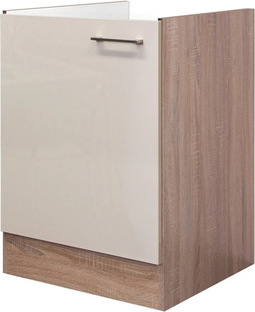 Flex-Well Spülenunterschrank Nepal in Sonoma Eiche Nachbildung, Breite: 50 cm, Höhe: 82 cm, Tiefe: 57 cm