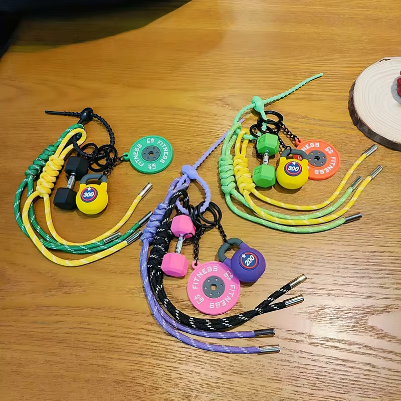 Yogodlns Anhänger Mini Hantel, Unisex - Bild 1