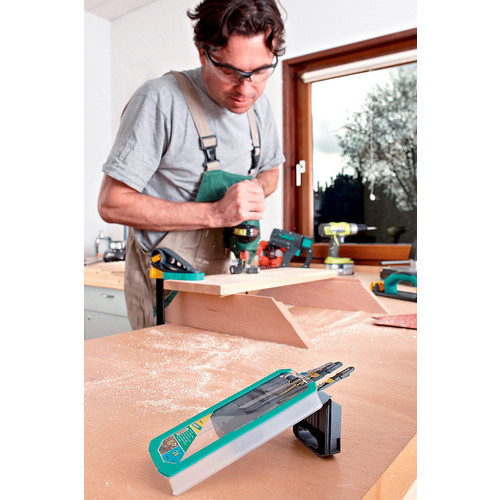 Wolfcraft Stichsägeblatt-Set aus Schnellarbeitsstahl und Kohlenstoffstahl für Holz, Kunststoff und Metall, mehrfarbig - Bild 2