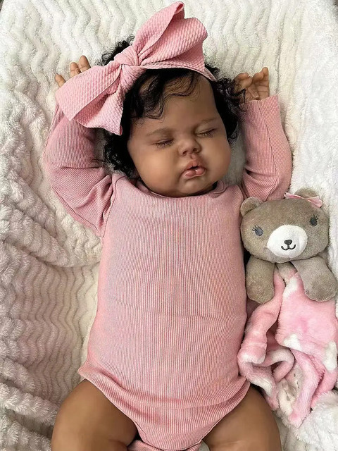 NPK Babypuppe Mädchen, schlafende Babypuppe, Sammlerstück - Bild 1