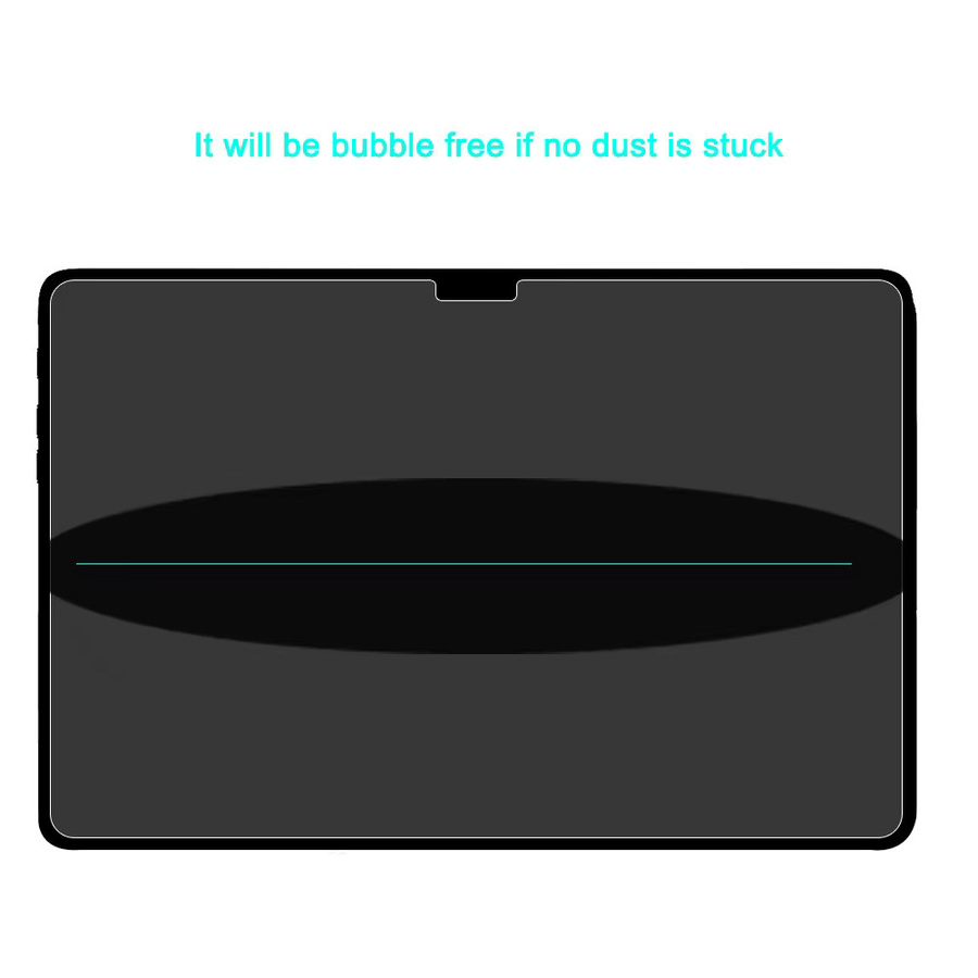 Blackview Tab 18 Displayschutzfolie aus gehärtetem Glas, transparent, HD-klar und kratzfest für 12-Zoll-Tablets - Bild 2