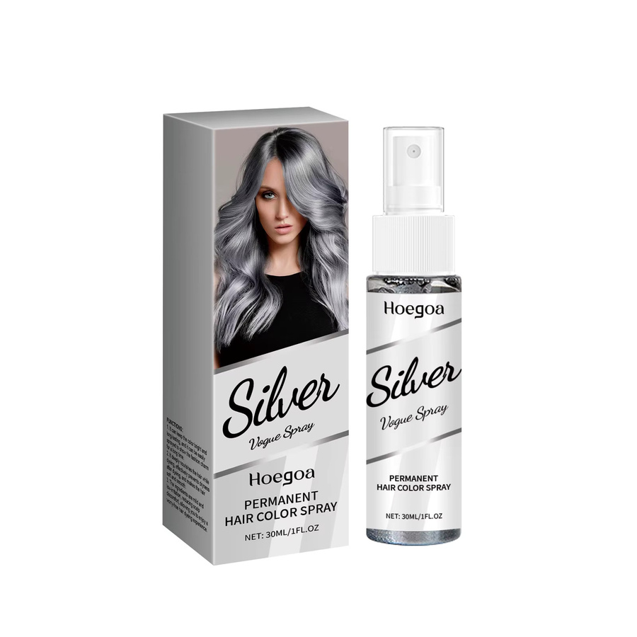 HOEGOA Haarspray, Silbergrau, 30 ml, Unisex - Bild 2