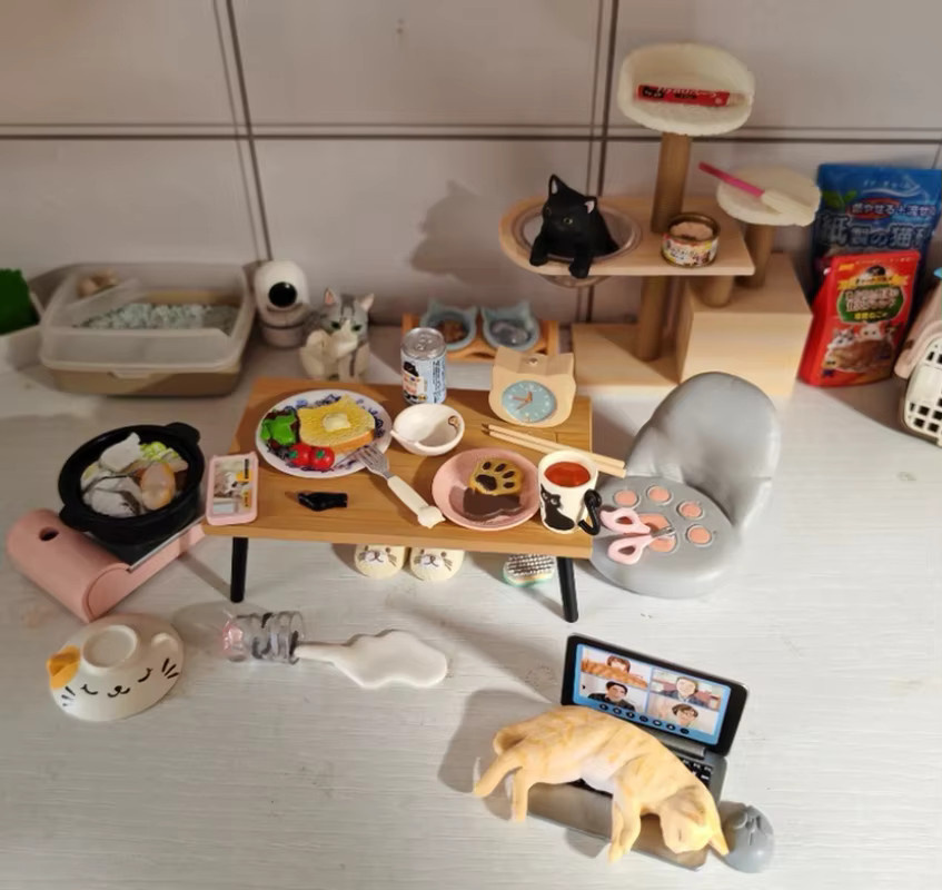 Bandai Katze Alltag Miniaturen, Action Figur, Einzelfigur - Bild 4