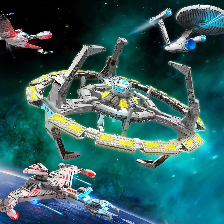 MOYU Deep Space Nine Raumschiff Bausteine Ziegel Spielzeug - Bild 2