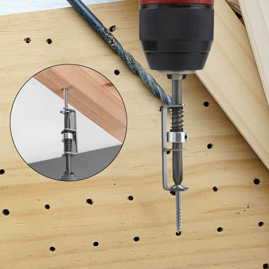 Shunmaii Anti-Drop-Schraubendreher-Bit mit Einhandbedienung und Federpositionierung als universelles Schrauben-Haltewerkzeug für Elektriker und Mechaniker - Bild 4