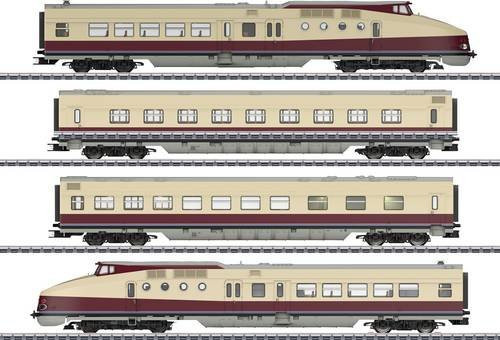 Märklin Triebzug VT 18.16 der DR H0 elfenbein-rot - Bild 1
